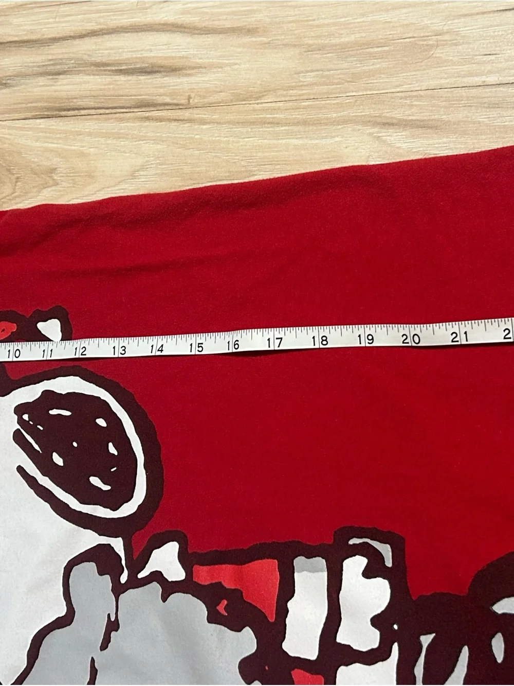 Peanuts Red Snoopy Santa Short Sleeve Tee